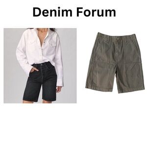 Denim Forum The Joni Loose Bermuda short  - size 27